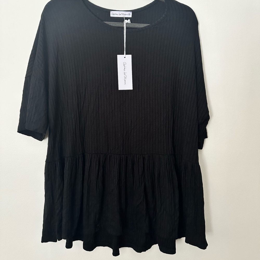 Ashley LeMieux Peplum top